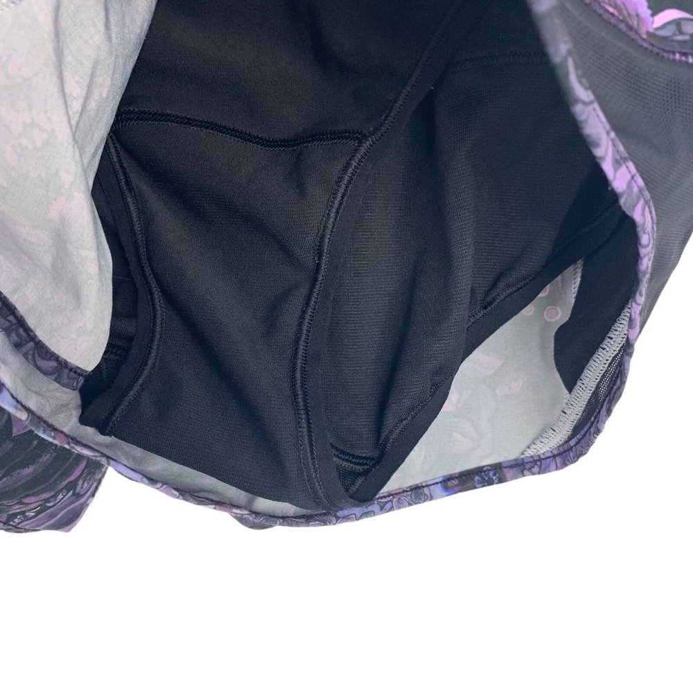 Lululemon Hotty Hot Short II Memoir Multi Purple 2" Inseam Floral 10 Reg - Picture 4 of 11